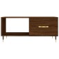 vidaXL Tavolino da Salotto Rovere Marrone 90x50x40cm Legno Multistrato