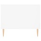 vidaXL Tavolino da Salotto Bianco 90x50x40 cm in Legno Multistrato