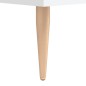 vidaXL Tavolino da Salotto Bianco 90x50x40 cm in Legno Multistrato