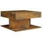 Tavolino da Salotto Rovere Fumo 57x57x30cm in Legno Multistrato Tavolino da Salotto Rovere Fumo 57x57x30cm in Legno Multistrato