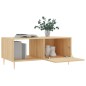 vidaXL Tavolino da Salotto Rovere Sonoma 90x50x40 cm Legno Multistrato