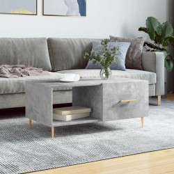vidaXL Tavolino da Salotto Grigio Cemento 90x50x40cm Legno Multistrato