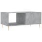 vidaXL Tavolino da Salotto Grigio Cemento 90x50x40cm Legno Multistrato