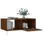 vidaXL Tavolino da Salotto Rovere Marrone 90x50x40cm Legno Multistrato