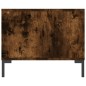 vidaXL Tavolino da Salotto Rovere Fumo 90x50x40cm in Legno Multistrato