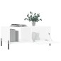 vidaXL Tavolino da Salotto Bianco 90x50x40 cm in Legno Multistrato