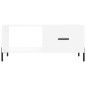 vidaXL Tavolino da Salotto Bianco 90x50x40 cm in Legno Multistrato