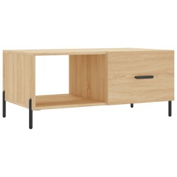 vidaXL Tavolino da Salotto Rovere Sonoma 90x50x40 cm Legno Multistrato
