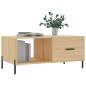 vidaXL Tavolino da Salotto Rovere Sonoma 90x50x40 cm Legno Multistrato