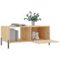 vidaXL Tavolino da Salotto Rovere Sonoma 90x50x40 cm Legno Multistrato