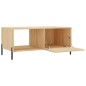 vidaXL Tavolino da Salotto Rovere Sonoma 90x50x40 cm Legno Multistrato