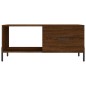 vidaXL Tavolino da Salotto Rovere Marrone 90x50x40cm Legno Multistrato