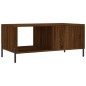 vidaXL Tavolino da Salotto Rovere Marrone 90x50x40cm Legno Multistrato