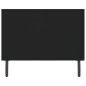 vidaXL Tavolino da Salotto Nero 90x50x40 cm in Legno Multistrato