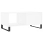 vidaXL Tavolino da Salotto Bianco 90x50x40 cm in Legno Multistrato