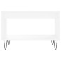 vidaXL Tavolino da Salotto Bianco 60x50x40 cm in Legno Multistrato
