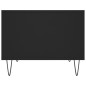 vidaXL Tavolino da Salotto Nero 60x50x40 cm in Legno Multistrato