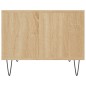vidaXL Tavolino da Salotto Rovere Sonoma 60x50x40 cm Legno Multistrato