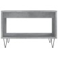 vidaXL Tavolino da Salotto Grigio Cemento 60x50x40cm Legno Multistrato