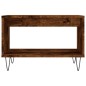 vidaXL Tavolino da Salotto Rovere Fumo 60x50x40 cm Legno Multistrato