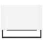 vidaXL Tavolino da Salotto Bianco Lucido 60x50x40 cm Legno Multistrato