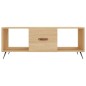 vidaXL Tavolino da Salotto Rovere Sonoma 102x50x40cm Legno Multistrato