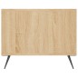vidaXL Tavolino da Salotto Rovere Sonoma 102x50x40cm Legno Multistrato