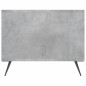 vidaXL Tavolino Salotto Grigio Cemento 102x50x40 cm Legno Multistrato