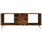 vidaXL Tavolino da Salotto Rovere Fumo 102x50x40 cm Legno Multistrato