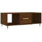vidaXL Tavolino Salotto Rovere Marrone 102x50x40 cm Legno Multistrato