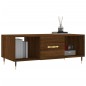 vidaXL Tavolino Salotto Rovere Marrone 102x50x40 cm Legno Multistrato
