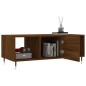 vidaXL Tavolino Salotto Rovere Marrone 102x50x40 cm Legno Multistrato