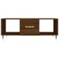 vidaXL Tavolino Salotto Rovere Marrone 102x50x40 cm Legno Multistrato
