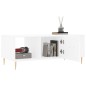 vidaXL Tavolino da Salotto Bianco 102x50x40 cm in Legno Multistrato