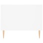 vidaXL Tavolino da Salotto Bianco 102x50x40 cm in Legno Multistrato