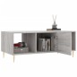 vidaXL Tavolino da Salotto Grigio Sonoma 102x50x40cm Legno Multistrato