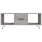 vidaXL Tavolino da Salotto Grigio Sonoma 102x50x40cm Legno Multistrato
