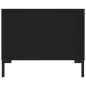 vidaXL Tavolino da Salotto Nero 102x50x40 cm in Legno Multistrato