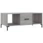 vidaXL Tavolino da Salotto Grigio Sonoma 102x50x40cm Legno Multistrato