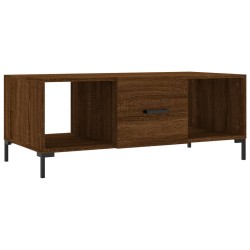 vidaXL Tavolino Salotto Rovere Marrone 102x50x40 cm Legno Multistrato
