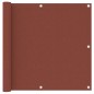 Paravento da Balcone Terracotta 90x500 cm Tessuto Oxford Paravento da Balcone Terracotta 90x500 cm Tessuto Oxford