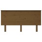 Testiera per Letto Miele 154x6x82,5cm in Legno Massello di Pino Testiera per Letto Miele 154x6x82,5cm in Legno Massello di Pino