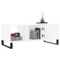 vidaXL Tavolino da Salotto Bianco 102x50x40 cm in Legno Multistrato