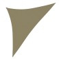 Parasole a Vela Oxford Triangolare 2,5x2,5x3,5 m Beige Parasole a Vela Oxford Triangolare 2,5x2,5x3,5 m Beige