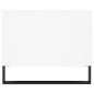 vidaXL Tavolino da Salotto Bianco 102x50x40 cm in Legno Multistrato