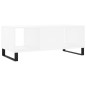 vidaXL Tavolino da Salotto Bianco 102x50x40 cm in Legno Multistrato