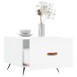 vidaXL Tavolino da Salotto Bianco 50x50x40 cm in Legno Multistrato