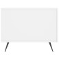 vidaXL Tavolino da Salotto Bianco 50x50x40 cm in Legno Multistrato