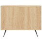 vidaXL Tavolino da Salotto Rovere Sonoma 50x50x40 cm Legno Multistrato