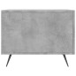 vidaXL Tavolino Salotto Grigio Cemento 50x50x40 cm Legno Multistrato